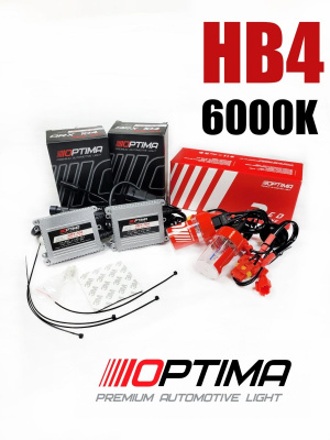 Комплект Ксенона HB4 6000k Red Line Slim 35W
