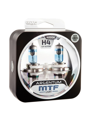 Комплект галогенных ламп H4 Argentum