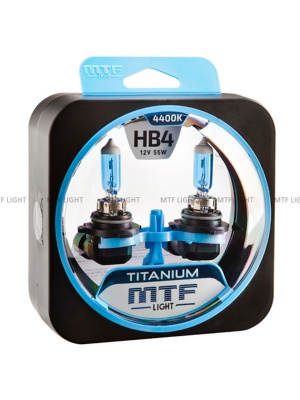 Комплект галогенных ламп HB4 (9006) Titanium