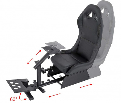 MOOBY RS Автосимулятор для игровых рулей Thrustmaster T-GT/TS-XW/T500/T300/T150/TX/TMX