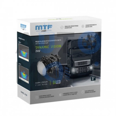 MTF Dynamic Vision LED 3″ - Модуль дальнего/ближнего света (24V)