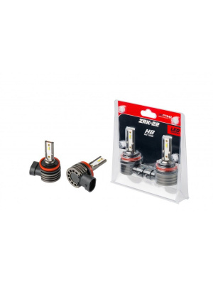 H8 Optima LED ZRK-22, 5500K, 12V, комплект 2 лампы