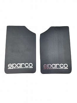 Брызговики Sparco для авто 22x37см 4 шт. черные