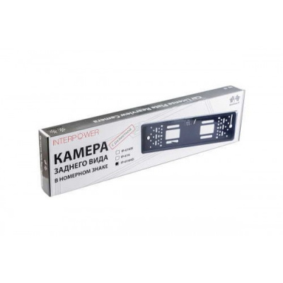 Камера заднего вида в рамке номерного знака Interpower IP-616