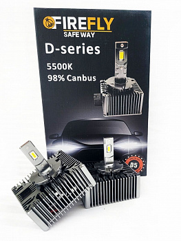 Светодиодные LED лампы D5S комплект