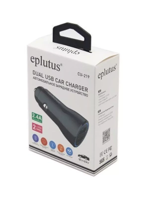Eplutus Автомобильное зарядное устройство CU-219 (2-USB)