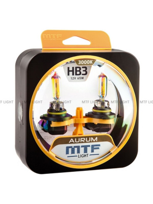 Комплект галогенных ламп HB3 (9005) Aurum