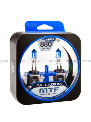 Комплект галогенных ламп H27 (880) Palladium