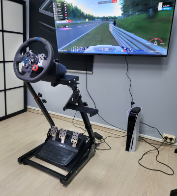 Mooby VR Подставка для игрового руля  Logitech G923/G29/G920/G27/G25